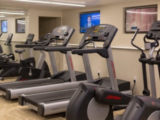gym equipment beach resort fitness wellness treadmill bikes exercise beach resort hotel