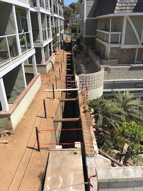 Exterior walkway