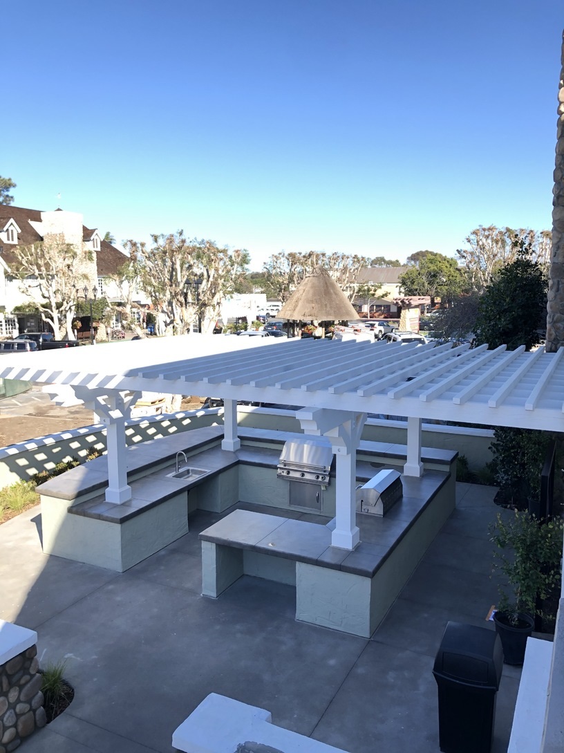 Outdoor BBQ Area